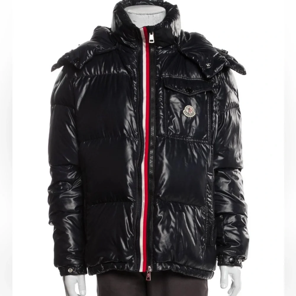 Moncler Montbeliard Giubbotto Puffer Coat black size Medium Unisex - Picture 2 of 16